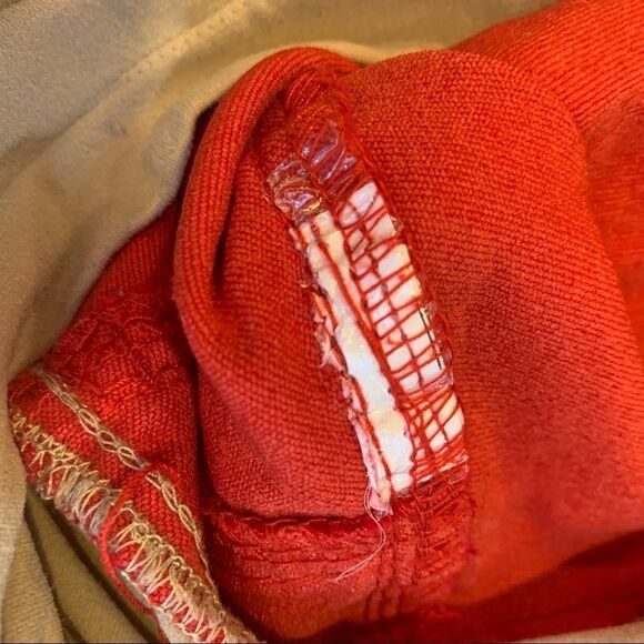 Motherhood Maternity Red Skinny Jeans Size Medium Full Belly Panel - Picture 8 of 8